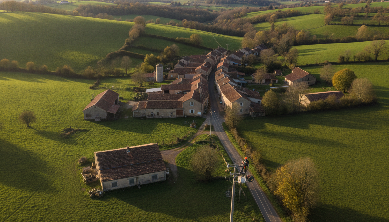Fibre pro en zone rurale : solutions et alternatives 2026