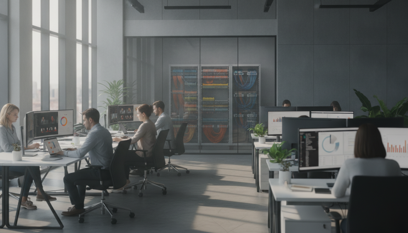 Débit symétrique fibre pro : pourquoi c'est crucial en B2B