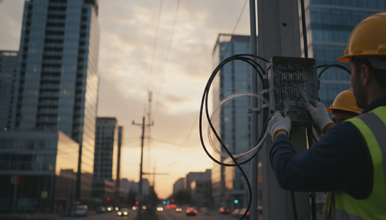 Fibre Optique : 2,1 Millions de Locaux Professionnels En Attente du Dernier Kilomètre