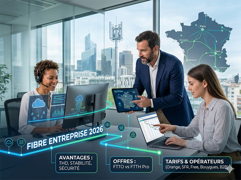 Fibre Entreprise en France : Le Guide Ultime pour les Professionnels en 2026